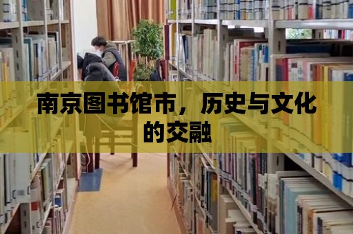 南京圖書館市，歷史與文化的交融