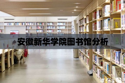 安徽新華學院圖書館分析