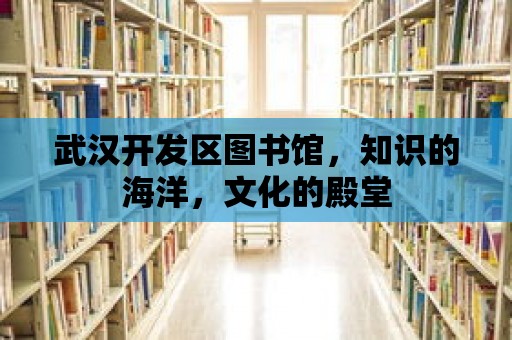 武漢開發(fā)區(qū)圖書館，知識的海洋，文化的殿堂