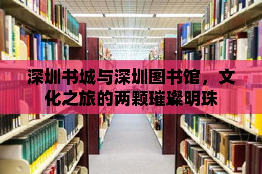 深圳書城與深圳圖書館，文化之旅的兩顆璀璨明珠