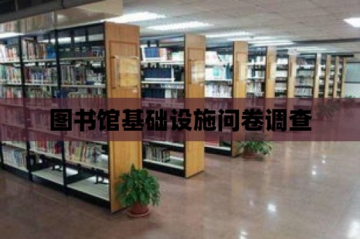 圖書館基礎設施問卷調查