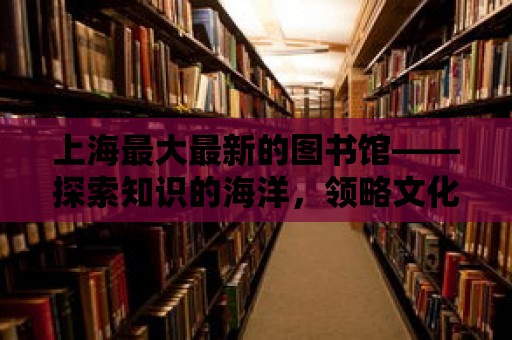 上海最大最新的圖書館——探索知識(shí)的海洋，領(lǐng)略文化的魅力