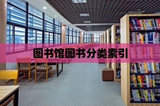 圖書館圖書分類索引