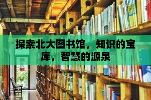 探索北大圖書館，知識的寶庫，智慧的源泉