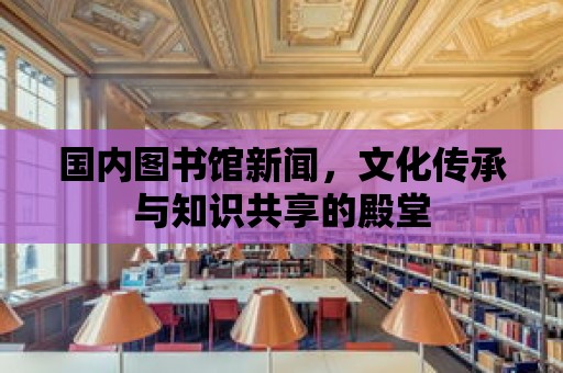 國內(nèi)圖書館新聞，文化傳承與知識(shí)共享的殿堂