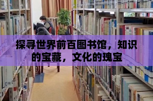 探尋世界前百圖書館，知識(shí)的寶藏，文化的瑰寶