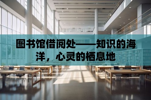 圖書館借閱處——知識的海洋，心靈的棲息地