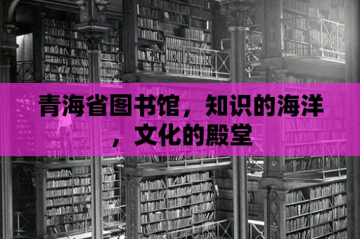 青海省圖書館，知識(shí)的海洋，文化的殿堂