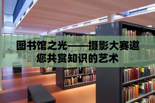 圖書館之光——攝影大賽邀您共賞知識的藝術