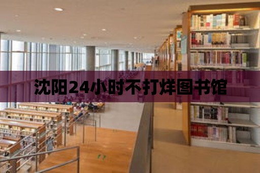 沈陽24小時不打烊圖書館