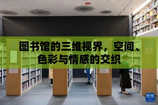 圖書館的三維視界，空間、色彩與情感的交織