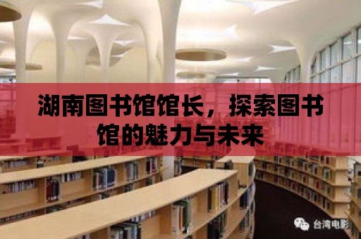 湖南圖書館館長，探索圖書館的魅力與未來