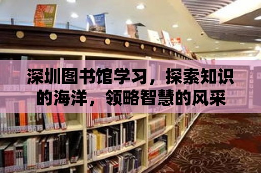 深圳圖書館學習，探索知識的海洋，領略智慧的風采