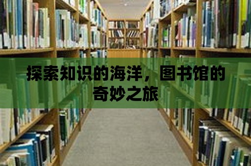 探索知識的海洋，圖書館的奇妙之旅