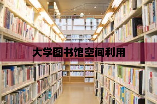 大學圖書館空間利用