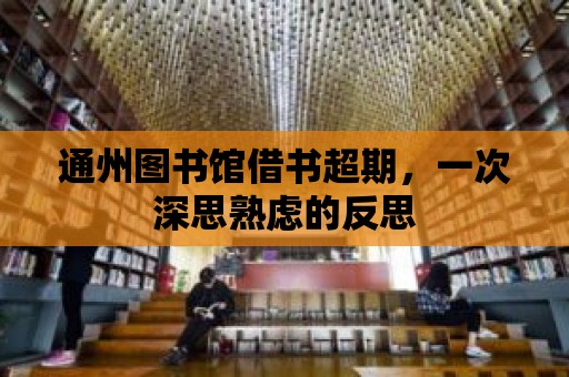 通州圖書館借書超期，一次深思熟慮的反思