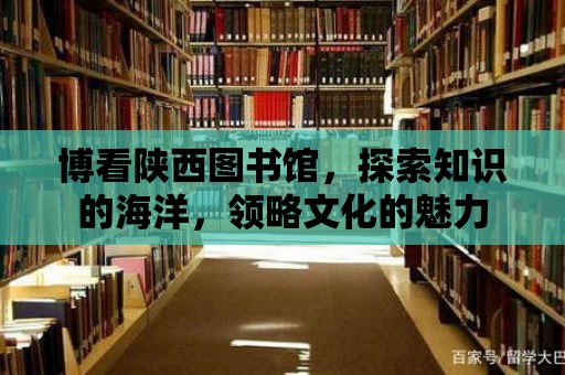 博看陜西圖書館，探索知識的海洋，領略文化的魅力