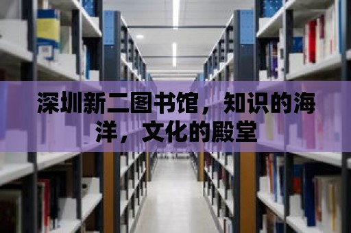 深圳新二圖書館，知識的海洋，文化的殿堂