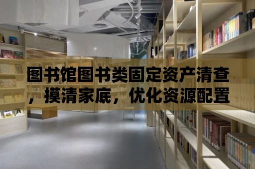 圖書館圖書類固定資產清查，摸清家底，優化資源配置