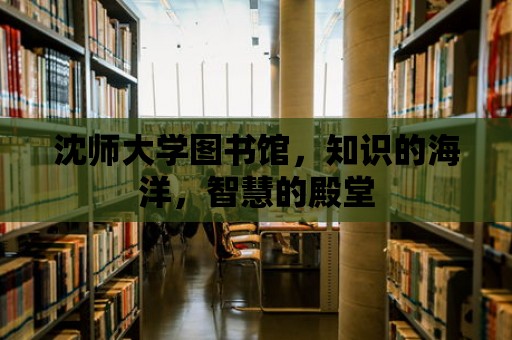 沈師大學圖書館，知識的海洋，智慧的殿堂