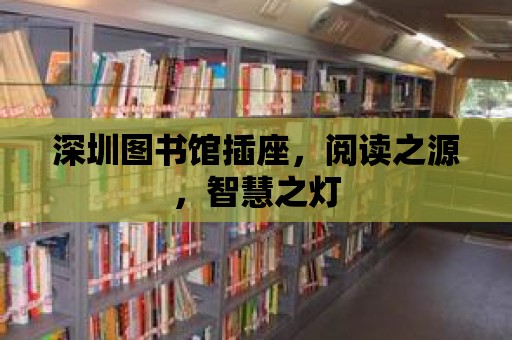 深圳圖書館插座，閱讀之源，智慧之燈