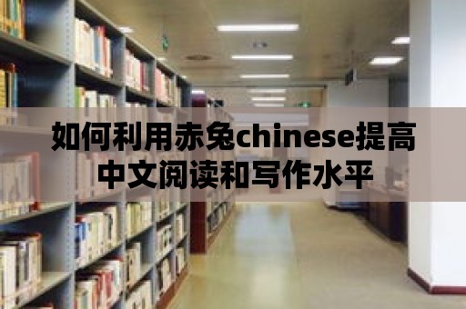 如何利用赤兔chinese提高中文閱讀和寫作水平