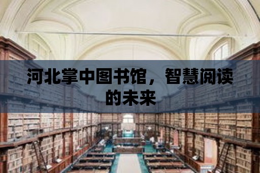 河北掌中圖書館，智慧閱讀的未來