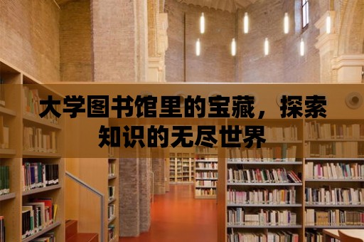 大學圖書館里的寶藏，探索知識的無盡世界