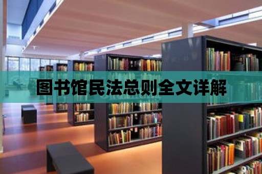 圖書館民法總則全文詳解