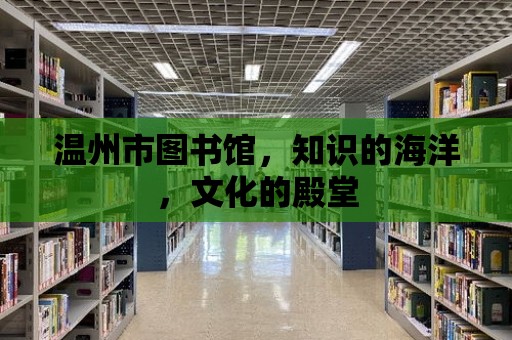 溫州市圖書館，知識(shí)的海洋，文化的殿堂