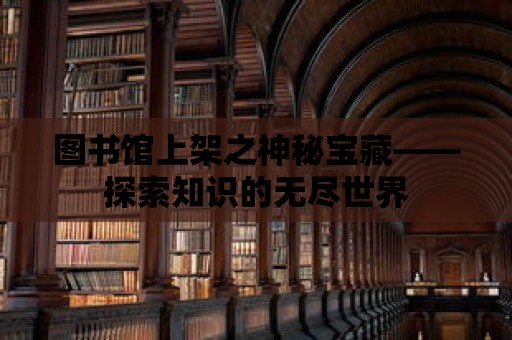 圖書館上架之神秘寶藏——探索知識的無盡世界