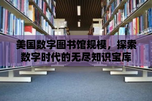 美國數字圖書館規模，探索數字時代的無盡知識寶庫