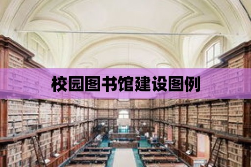 校園圖書館建設圖例