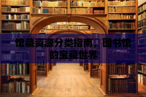 館藏資源分類指南，圖書館的寶藏世界