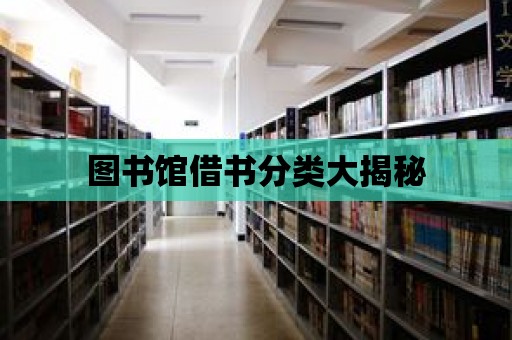 圖書館借書分類大揭秘