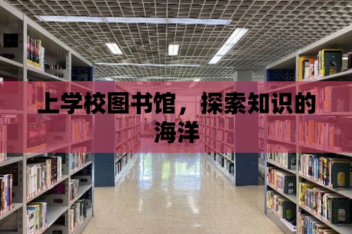 上學校圖書館，探索知識的海洋