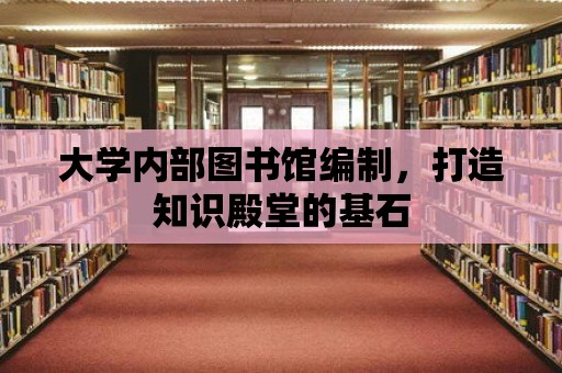 大學內部圖書館編制，打造知識殿堂的基石