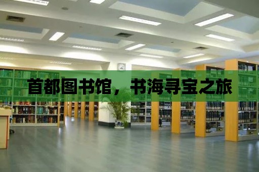 首都圖書館，書海尋寶之旅