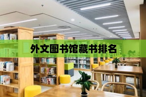 外文圖書館藏書排名