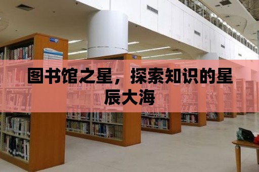 圖書館之星，探索知識的星辰大海