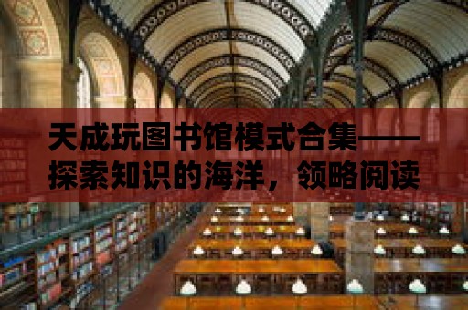 天成玩圖書館模式合集——探索知識的海洋，領略閱讀的魅力