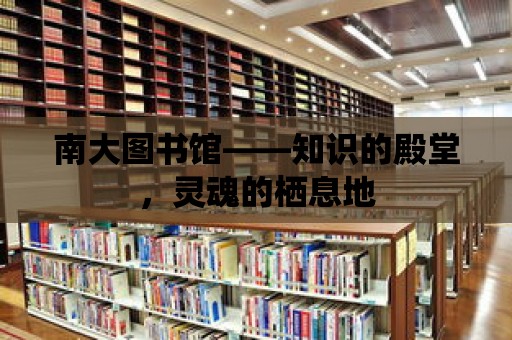 南大圖書館——知識的殿堂，靈魂的棲息地