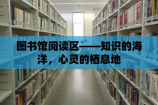 圖書館閱讀區——知識的海洋，心靈的棲息地