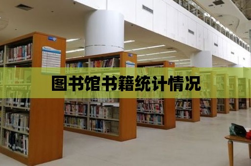 圖書館書籍統計情況