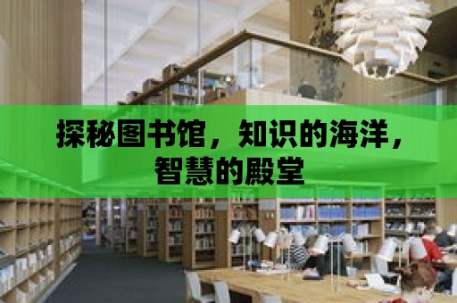 探秘圖書館，知識的海洋，智慧的殿堂