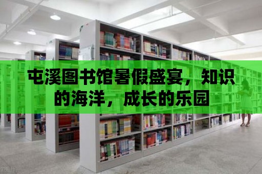 屯溪圖書館暑假盛宴，知識的海洋，成長的樂園