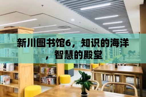 新川圖書館6，知識的海洋，智慧的殿堂