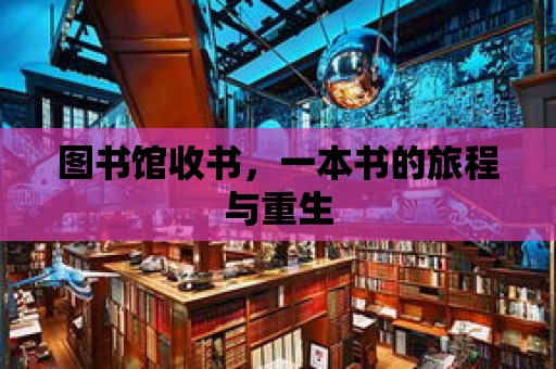 圖書館收書，一本書的旅程與重生