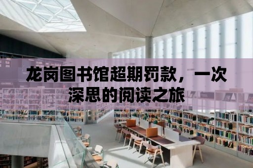 龍崗圖書館超期罰款，一次深思的閱讀之旅