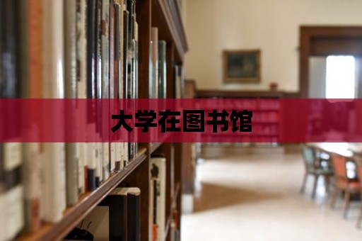 大學在圖書館